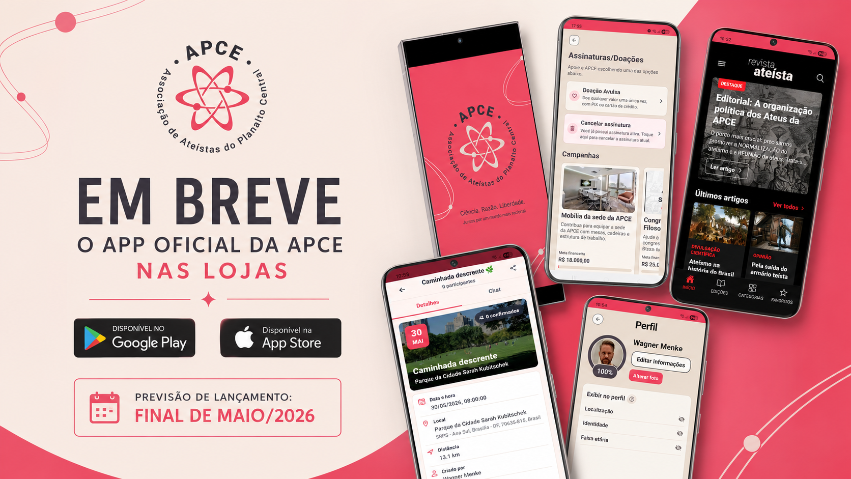 Em breve, o app oficial da APCE nas lojas